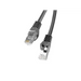 Lanberg PCF6-10CC-0500-BK networking cable Black 5 m Cat6 F/UTP (FTP)