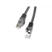 Lanberg PCF6-10CC-0500-BK networking cable Black 5 m Cat6 F/UTP (FTP)