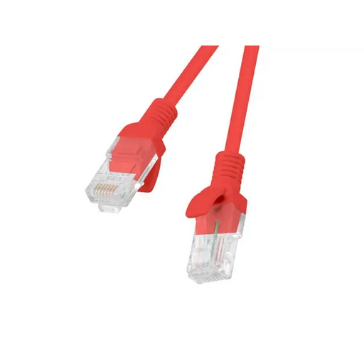 Lanberg PCU5-10CC-0200-R networking cable 2 m Cat5e U/UTP (UTP) Red
