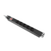 Lanberg power distribution unit (pdu) 19’’ 1U 16a 2m 5x french outlets black - Разклонители<<<LANBERG сървърни шкафове