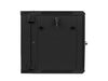 Lanberg rack cabinet 19’’ double-section wall-mount 12U / 600x600 for self-assembly (flat pack) black - Сървърни и