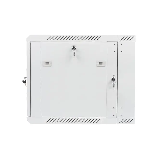 Lanberg rack cabinet 19’’ double-section wall-mount 9U / 600x600 for self-assembly (flat pack) grey - Сървърни и