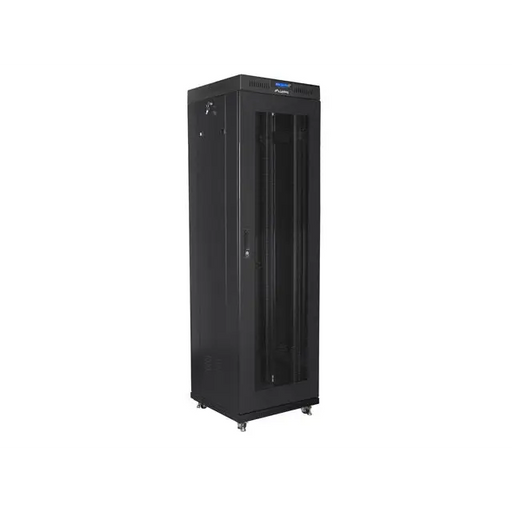 Lanberg rack cabinet 19’’ free-standing 42U/600x600 (flat pack) with mesh door lcd black v2 - Сървърни и комуникационни