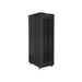 Lanberg rack cabinet 19’’ free-standing 42U/800x1000 (flat pack) with mesh door lcd black v2 - Сървърни и