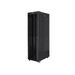 Lanberg rack cabinet 19’’ free-standing 47U/800x1200 (flat pack) with glass door lcd black v2 - Сървърни и