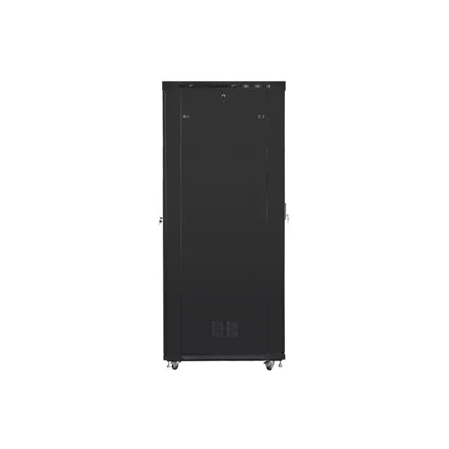 Lanberg rack cabinet 19’’ free-standing 47U/800x1200 (flat pack) with glass door lcd black v2 - Сървърни и