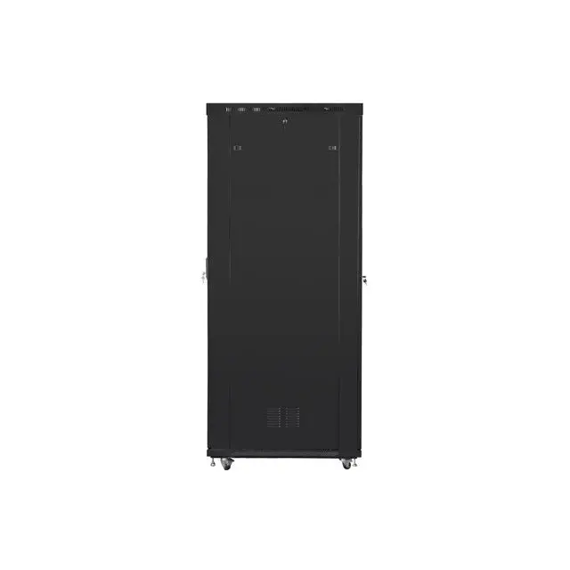 Lanberg rack cabinet 19’’ free-standing 47U/800x1200 (flat pack) with glass door lcd black v2 - Сървърни и
