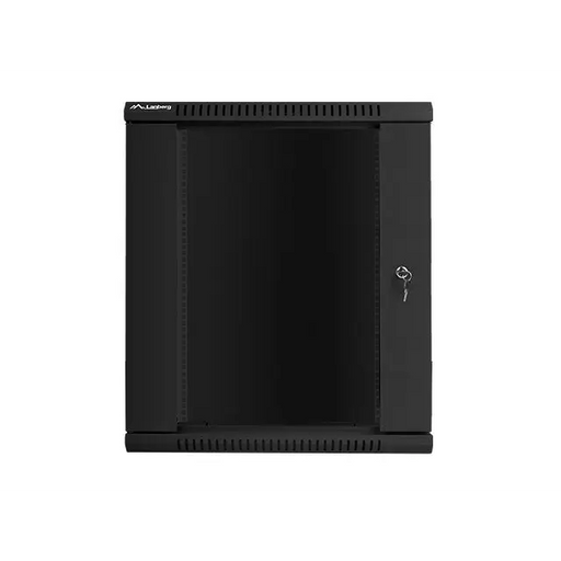 Lanberg rack cabinet 19’’ wall-mount 15U / 600x450 for self-assembly (flat pack) black - Сървърни и комуникационни