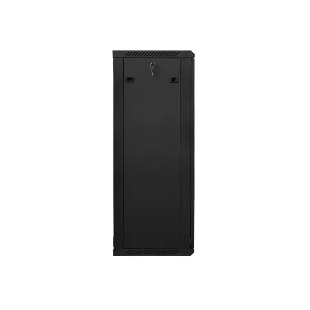 Lanberg rack cabinet 19’’ wall-mount 27U / 600x450 for self-assembly (flat pack) black - Сървърни и комуникационни