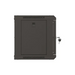 Lanberg rack cabinet 19’’ wall-mount 6U/540x350 (flat pack) with glass door black - Сървърни и комуникационни