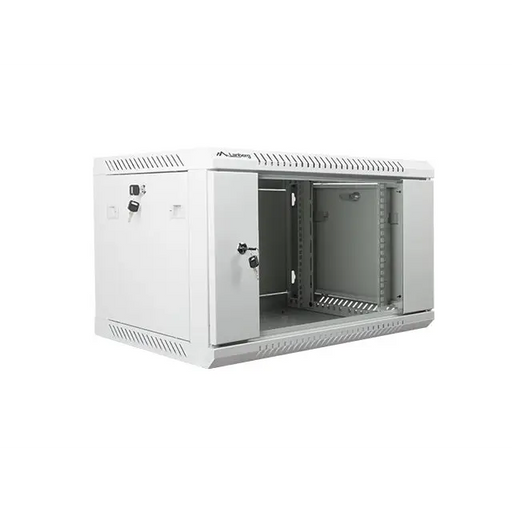 Lanberg rack cabinet 19’’ wall-mount 6U / 600x450 for self-assembly (flat pack) grey - Сървърни и комуникационни