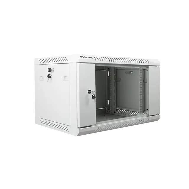 Lanberg rack cabinet 19’’ wall-mount 6U / 600x450 for self-assembly (flat pack) grey - Сървърни и комуникационни