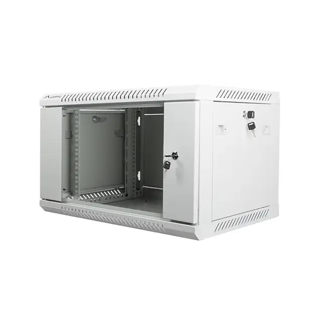 Lanberg rack cabinet 19’’ wall-mount 6U / 600x450 for self-assembly (flat pack) grey - Сървърни и комуникационни