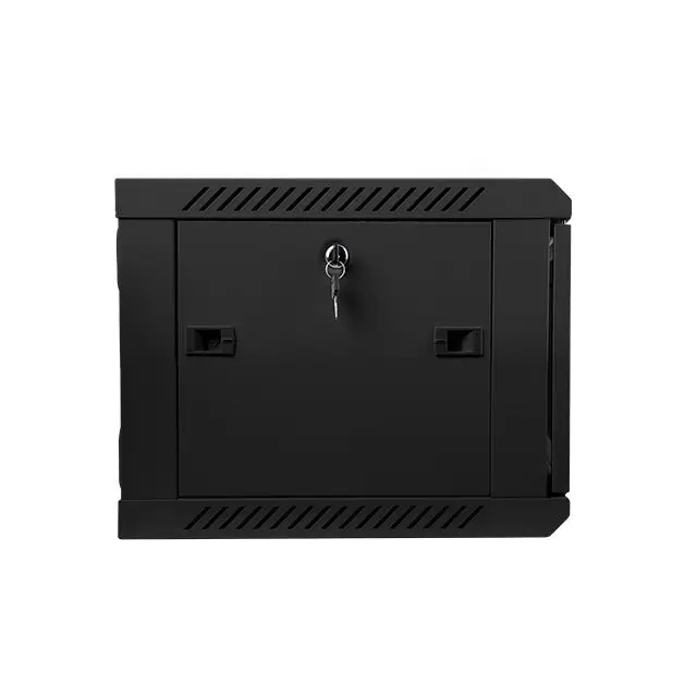 Lanberg rack cabinet 19’’ wall-mount 6U / 600x450 for self-assembly (flat pack) black - Сървърни и комуникационни