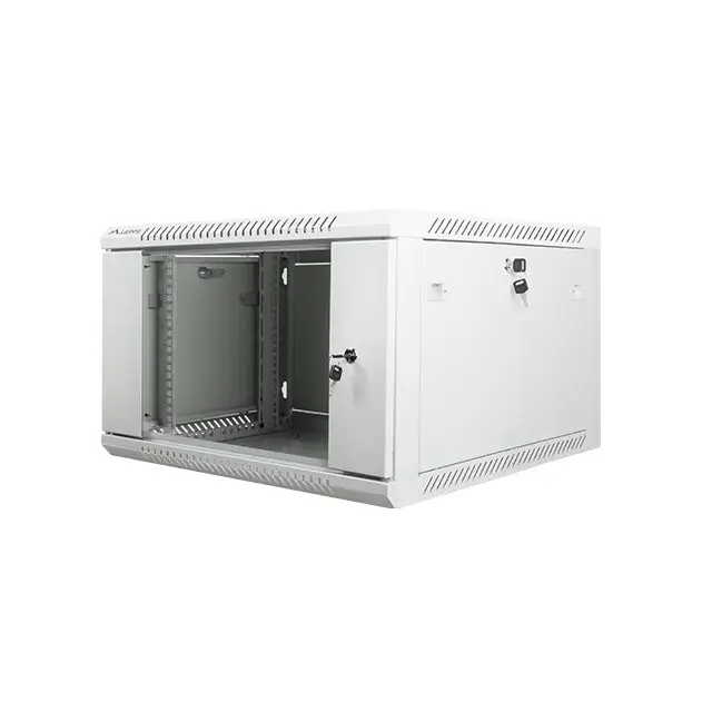Lanberg rack cabinet 19’’ wall-mount 6U / 600x600 for self-assembly (flat pack) grey - Сървърни и комуникационни