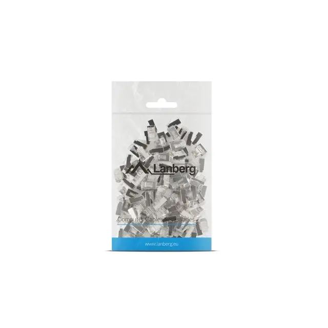 Lanberg RJ-45 FTP CAT.5e plug 8P8C (100 pcs) - Конектори<<<LANBERG адаптери конектори и