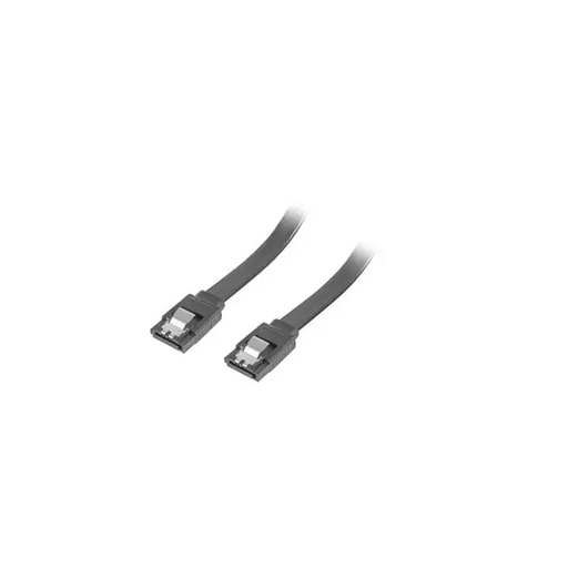 Lanberg SATA DATA III (6GB/S) F/F cable 30cm metal clips black - SATA<<<LANBERG кабели<<<LANBERG<<<PolyComp