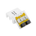 Lanberg surface-mount box CAT.5e UTP UNshielded 2X RJ45 white - Конектори<<<LANBERG адаптери конектори и
