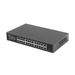 Lanberg Switch 24 x 100MB POE+/2 x Combo Rack 19’’ Gigabit Ethernet 250W - Комутатори<<<LANBERG мрежово и