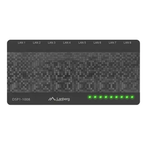 Lanberg switch DSP1-1008 8-port 1GB/s - Комутатори<<<LANBERG мрежово и инструменти<<<LANBERG<<<PolyComp&&&Компютър