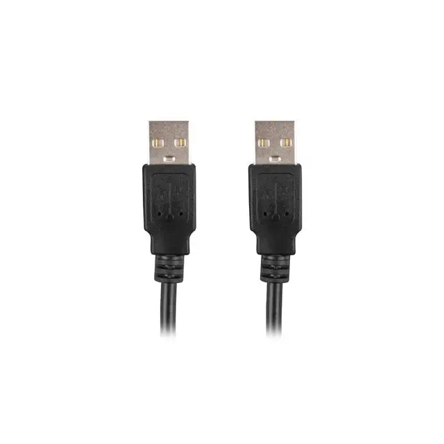 Lanberg USB-A M/M 2.0 cable 1.8m black - USB<<<LANBERG кабели<<<LANBERG<<<PolyComp&&&USB cablesKBA-USB<<<Cables