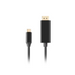 Lanberg USB-C (M) -> display port (M) cable 1.8m 4K 60Hz black - Видео<<<LANBERG кабели<<<LANBERG<<<PolyComp