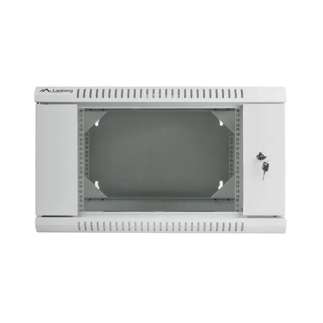 Lanberg WF02-6606-10S rack cabinet 6U Wall mounted rack Grey