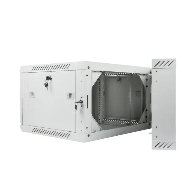 Lanberg WF02-6606-10S rack cabinet 6U Wall mounted rack Grey