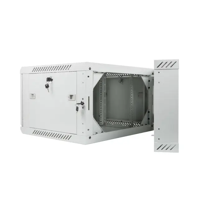 Lanberg WF02-6606-10S rack cabinet 6U Wall mounted rack Grey