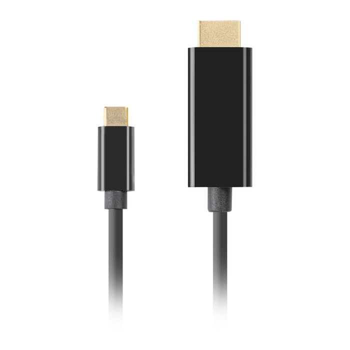 Lanberg USB-C (M) -> HDMI(M) 2.0 4K 60hz cable 0.5m, black