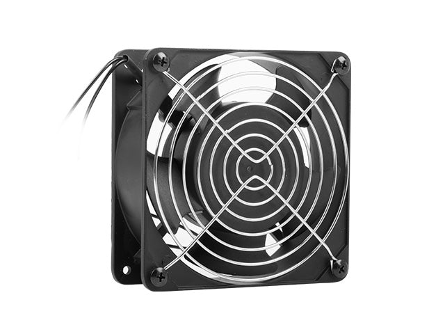 Lanberg fan for 10" & 19" rack wall-mount cabinet, 230V, 120x120x38mm, black