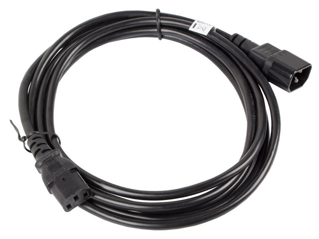 Lanberg extension power supply cable IEC 320 C13 -> C14 3m VDE, black