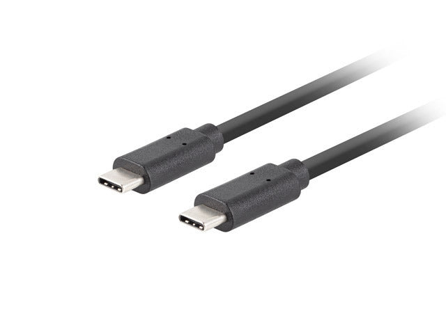 Lanberg USB-C M/M 3.1 gen 2 cable 1m 10GB/s pd100w black