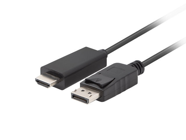 Lanberg display port (M) V1.1 -> HDMI (M) cable 3m, black