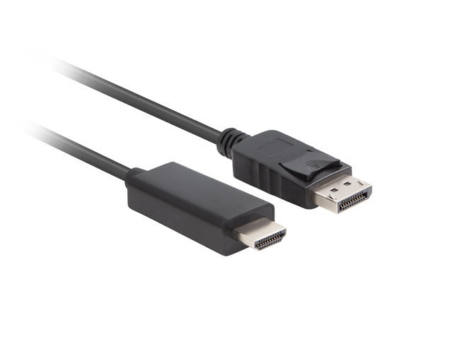 Lanberg display port (M) V1.1 -> HDMI (M) cable 3m, black