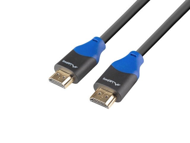 Lanberg HDMI M/M V2.0 cable 3m 4K CU box, black