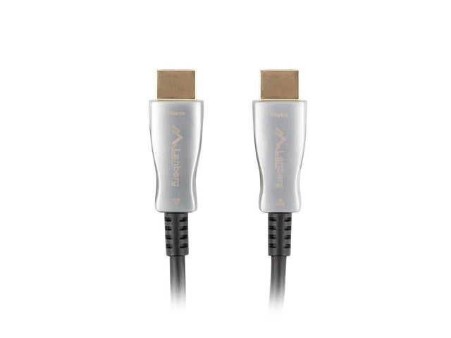 Lanberg HDMI M/M v2.0 cable 10m optical black aoc