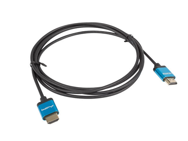 Lanberg HDMI M/M V2.0 cable 1.8m, 4K Slim, black