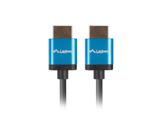 Lanberg HDMI M/M V2.0 cable 1.8m, 4K Slim, black