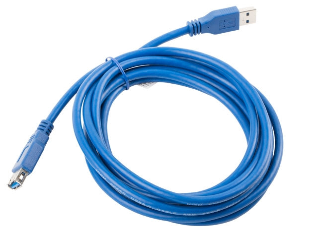Lanberg extension cable USB 3.0 AM-AF, 3m, blue