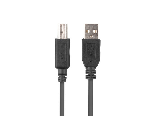 Lanberg Cable USB-A(M)->USB-B(M) 2.0 Ferrite 1.8m Box Black