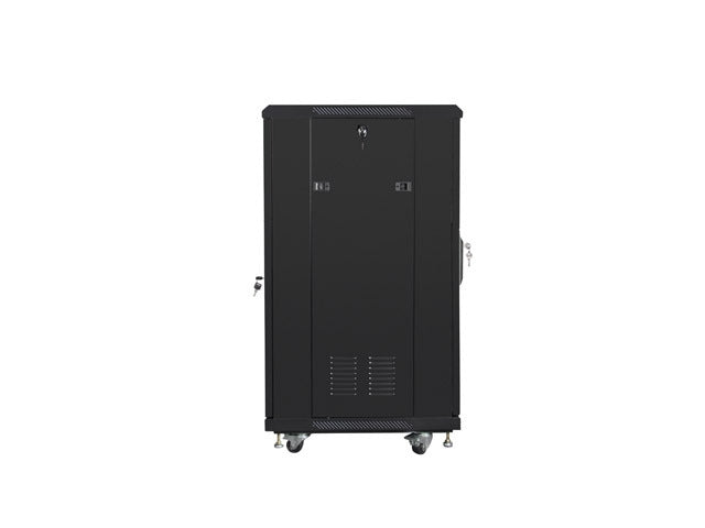 Lanberg rack cabinet 19" free-standing 22U/600x600 (flat pack) black