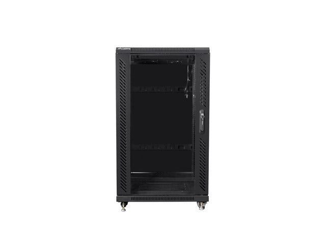 Lanberg rack cabinet 19" free-standing 22U/600x600 (flat pack) black