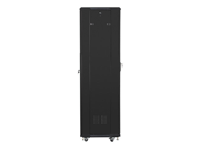 Lanberg rack cabinet 19" free-standing 42U / 600x600 self-assembly flat pack, black