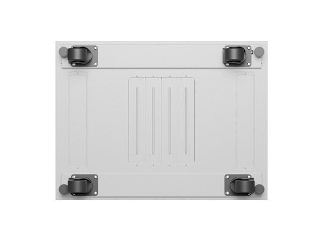 Lanberg rack cabinet 19" free-standing 22U/600x800 (flat pack) with glass door lcd grey v2
