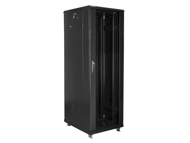 Lanberg rack cabinet 19" free-standing 37U / 600x800 self-assembly flat pack, black