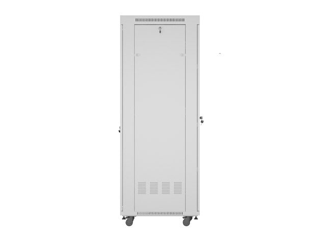 Lanberg rack cabinet 19" free-standing 42U/600x800 (flat pack) with glass door lcd grey v2