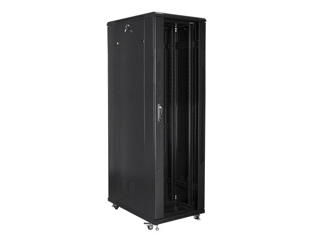 Lanberg rack cabinet 19" free-standing 42U / 800x1000 self-assembly flat pack, black