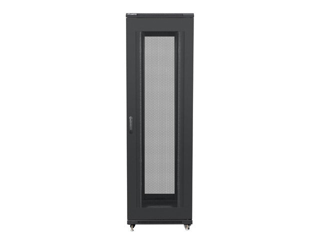 Lanberg rack cabinet 19" free-standing 42U/800x1000 (flat pack) with mesh door black