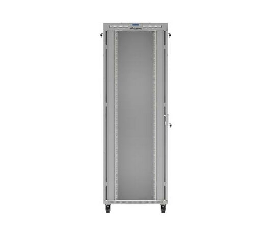 Lanberg Rack Cabinet 19" Free-Standing 47U/800X1000 (FlAT Pack) With Glass Door LCD Grey V2